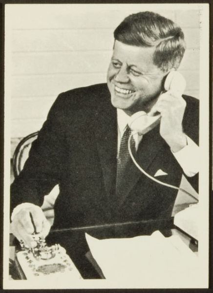 76 Kennedy On Phone